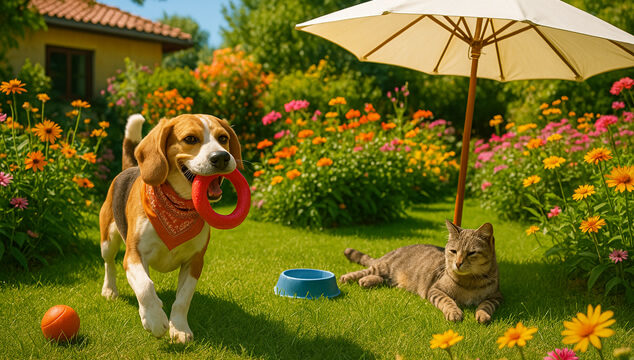¡El verano está por llegar y nuestros animales de compañía también lo sienten!
