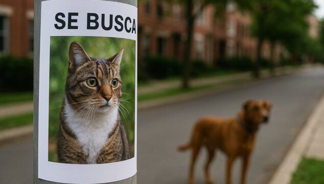 ¿Qué hacer si tu perro o gato se pierde?